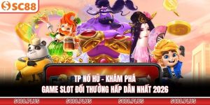 Nổ Hũ SC88 - Sảnh Quay Đổi Thưởng Jackpot Cực Khủng 2026 - Danosu